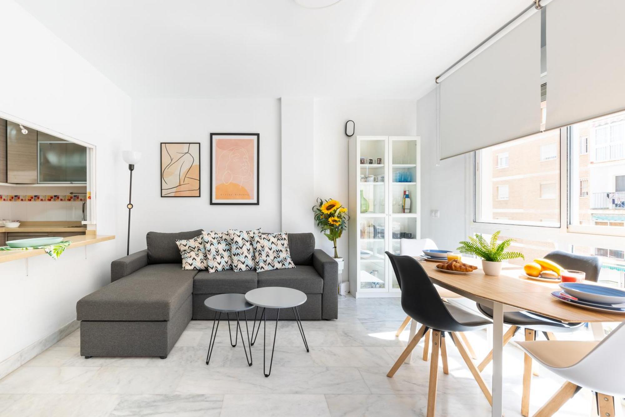 Wintowinrentals Quiet Apartment, Good Location, Free Parking Málaga Esterno foto