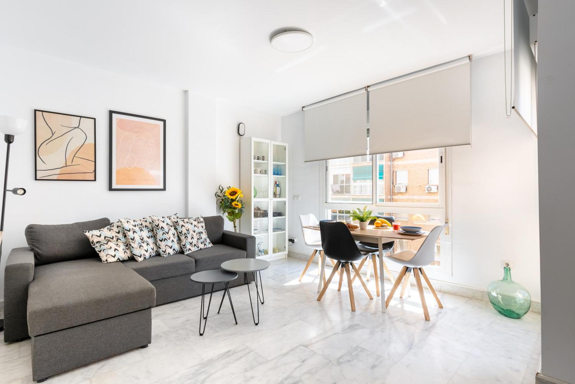 Wintowinrentals Quiet Apartment, Good Location, Free Parking Málaga Esterno foto